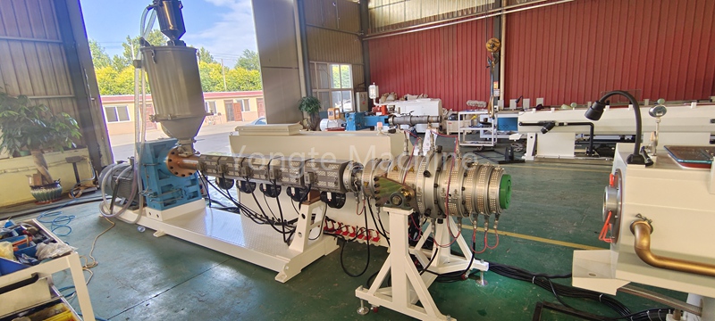 20-110mm high speed PE pipe production line