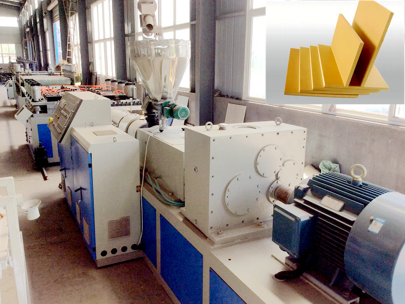 PVC WPC foam board extrusion machine
