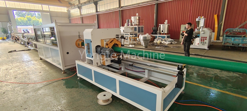 20-110mm high speed PE pipe production line