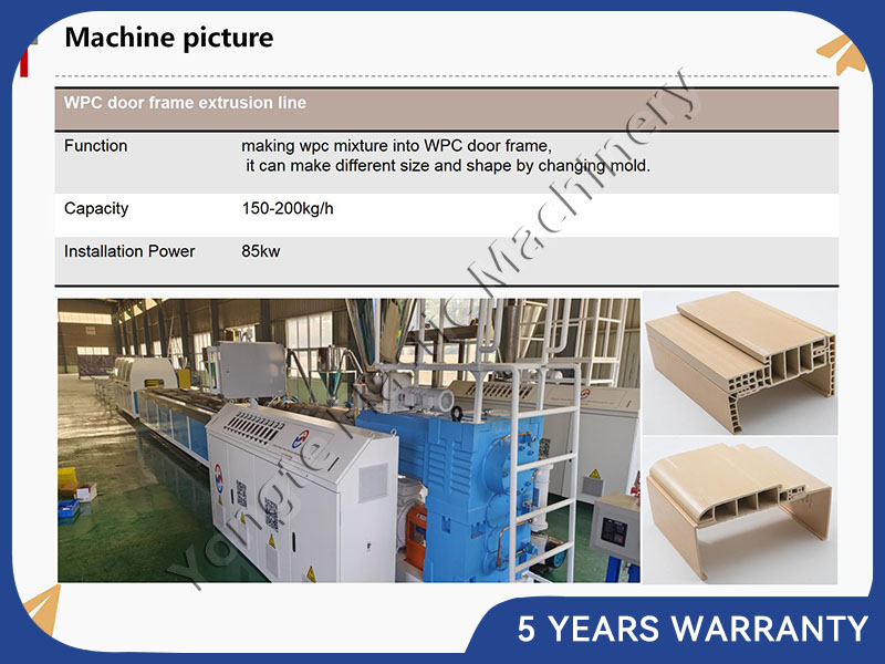 WPC Door Making Machine