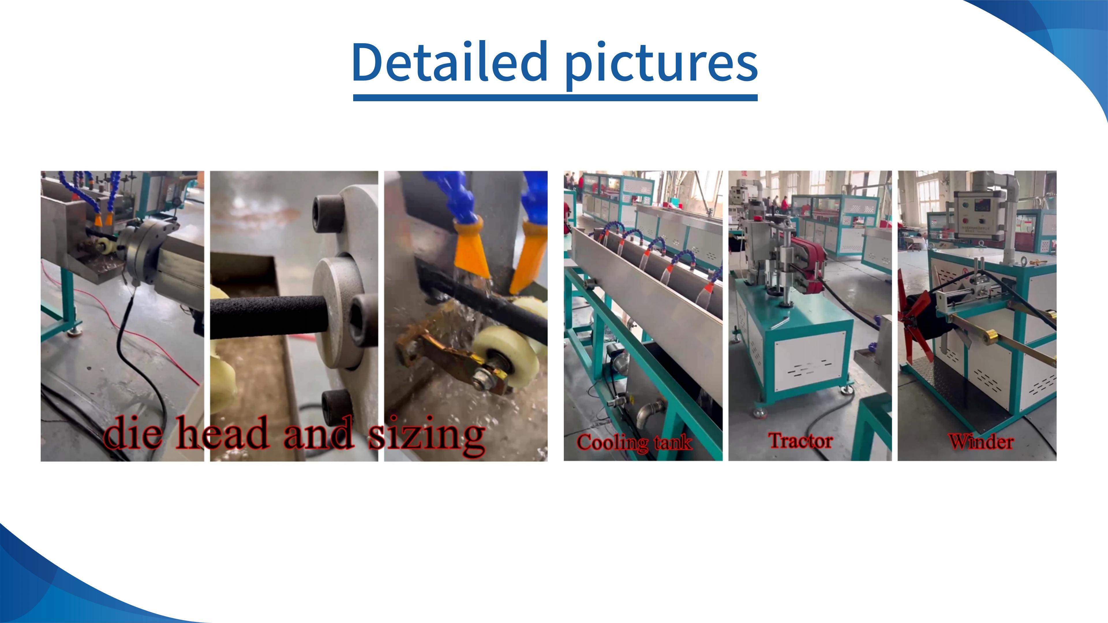 Soakaway pipe making machine