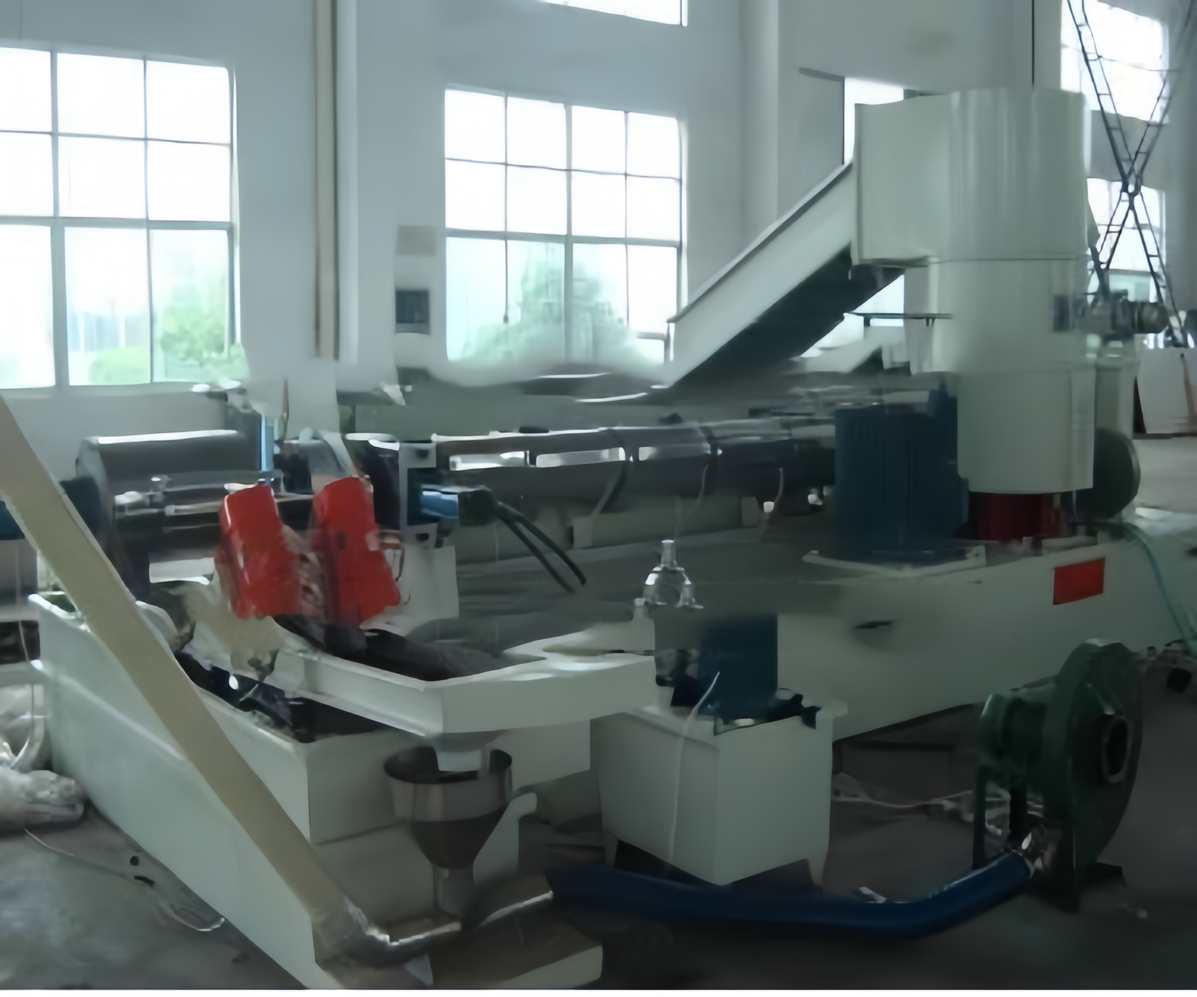 PP PE Plastic Film Granulating Machine