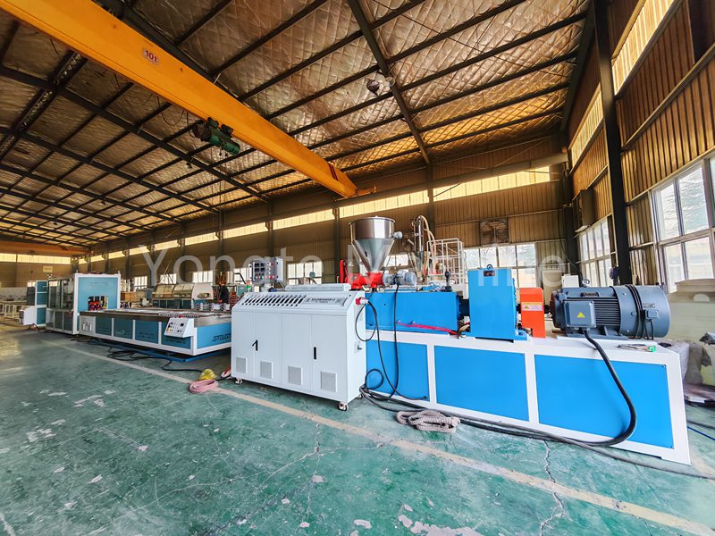 PVC Rain Gutter Extrusion Machine