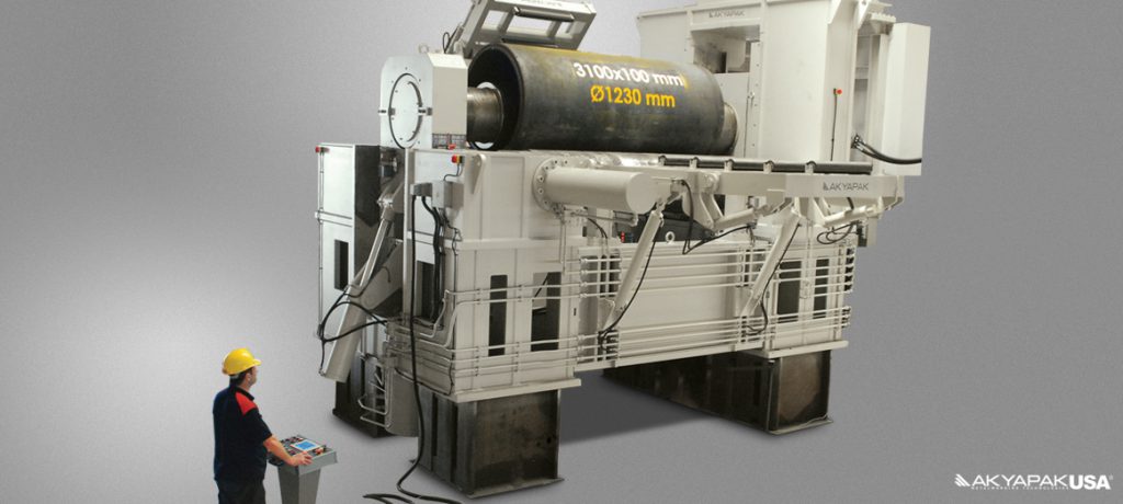 Akyapak AHV 3 Roll Variable Geometry Plate Rolls